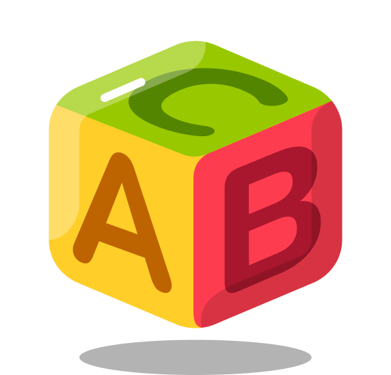 3D ABC building block